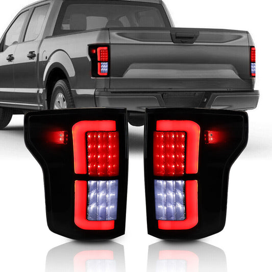 Smoke LED Tail Lights Lamps RH & LH for Ford F150 F-150 Pickup XL XLT 2018-2020