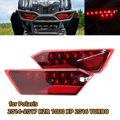 For Polaris 2014-2017 RZR 1000 XP 2016 TURBO ATV UTV Taillights Rear Break Lamps