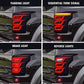 Pair LED Tail Lights Turn Signals Brake Reverse Light for Ford F150 2018-2020