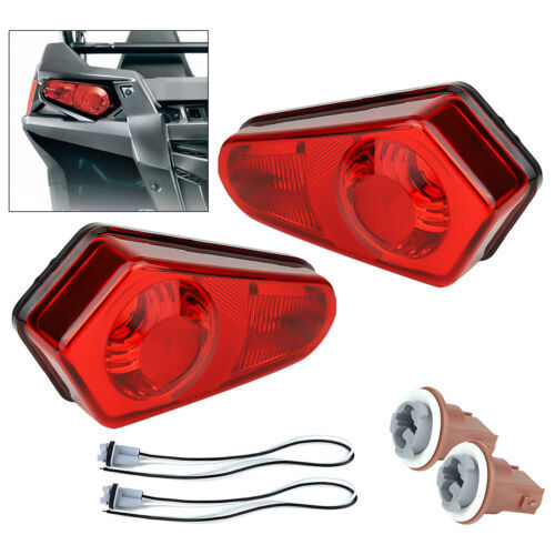 Pair Tail Lights Lamps Left+Right For Polaris ACE RZR Sportsman 2009-2022