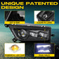 Pair LED Headlights Turn Signal Lamps DRL Plug&Play for Polaris RZR 900 XP 1000