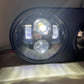For Touring Road Glide FLTR 1998-2013 Black Dual LED Projector Headlight Lamp