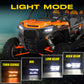 Pair LED Headlights Turn Signal Lamps DRL Plug&Play for Polaris RZR 900 XP 1000