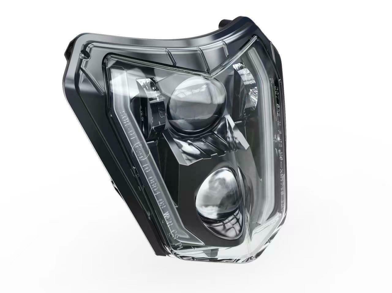 HOW TO INSTALL A LED HEADLIGHT (KTM 690 SMC R / KTM EXC) 
