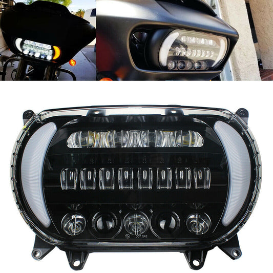 LED Headlight DRL Lamp For Harley Road Glide FLTRX FLTRU CVO FLTRUSE 2015-2022