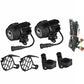 LED Pass Light & Protect Guards & Wiring Harness For BMW R1200 GS F700 F800GS