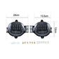 LED Projector Driving Fog Lights Fit For 02-08 Dodge Ram 1500 2500 3500