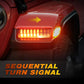 LED Fender Sequential Turn Signal Light Fit For Jeep Wrangler JL Rubicon 18-21
