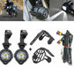 LED Pass Light & Protect Guards & Wiring Harness For BMW R1200 GS F700 F800GS