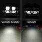12V 50W  Boat Remote Control LED Spotlight Truck Car Marine Remote Searchlight