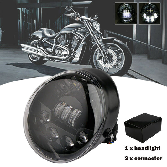 LED Headlight Hi/Lo Lamp For Harley Davidson VROD V-Rod VRSC VRSCA VRSCDX VRSCR