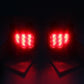 Rear Bumper Reflector LED Taillight Red Taillights For Jeep Wrangler 2018 2019