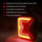 Pair LED Tail Lights Rear Lamp Break Turn Signal Light For Jeep Wrangler JL JLU
