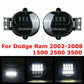 LED Projector Driving Fog Lights Fit For 02-08 Dodge Ram 1500 2500 3500