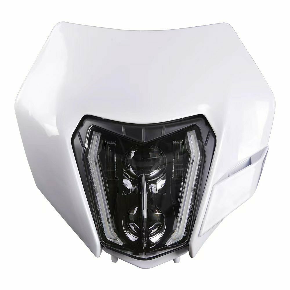 LED Headlight with Fairing for KTM 690 690R 150 250 300 350 450