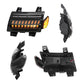 LED Fender Sequential Turn Signal Light Fit For Jeep Wrangler JL Rubicon 18-21