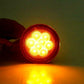 Pair Front Amber Smoke Lens LED Turn Signal Light For Jeep Wrangler JK JKU 07-18